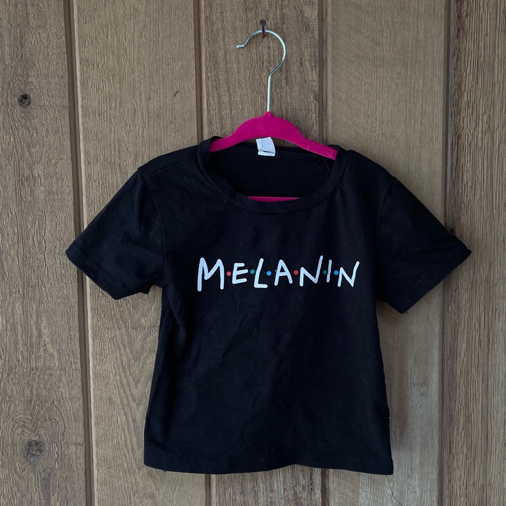 Melanin-“Friends” style shirt-kids